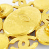 Secondhand Chanel Coco Mark Gold Plated Jewelry