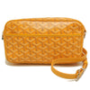Secondhand Goyard Cap vert Yellow Canvas Bag
