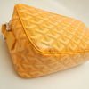 Secondhand Goyard Cap vert Yellow Canvas Bag