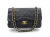 Chanel Vintage Classic Double Flap Bag Quilted Lambskin