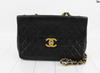 Chanel Chanel Matelassé Cuir Noir Black leather