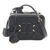 Chanel Small Caviar CC Filigree Vanity Case Secondhand