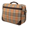 Burberry Haymarket Check Canvas Briefcase Secondhand