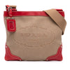 Prada Canvas Canapa Logo Crossbody Secondhand