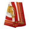 Hermès Chateaux D Arriere Silk Scarf 90 Secondhand