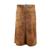 Secondhand Alm Sach Suede Leather Skirt - '00s