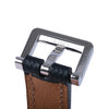 Secondhand Hermès Pop H Belt 15mm Black Epsom Leather Palladium Hardware - '20s