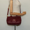 Secondhand Burberry Blue Label Red Leather Bag