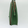 Secondhand Prada Saffiano Green Leather Bag