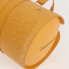Secondhand Louis Vuitton Soufflot Yellow Leather Bag