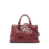 Bottega Veneta Small Nappa Intrecciato Roma Satchel Secondhand