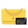 Secondhand Chanel CC Quilted Lambskin Wallet on Chain