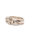 Hermès Sterling Silver Ceinture Buckle Ring Secondhand
