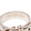 Hermès Sterling Silver Ceinture Buckle Ring Secondhand