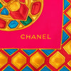 Chanel CC Gripoix Silk Scarf Secondhand
