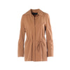 Gucci by Tom Ford Camel Two-Piece Pant & Wrap Blouse Ensemble - '90s