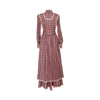 Secondhand Fiorucci Checkered Prairie Dress Set - '70s