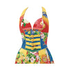 Secondhand Gianni Versace Versus Baroque Print Dress - '90s