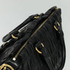 Secondhand Prada Gaufre Black Leather Bag