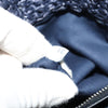 Secondhand Prada Canapa Navy Wood Bag