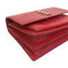 Saint Laurent Medium Croc Embossed Leather Sunset Crossbody Secondhand