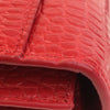 Saint Laurent Medium Croc Embossed Leather Sunset Crossbody Secondhand