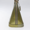 Secondhand Louis Vuitton Alma Beige Patent Leather Bag