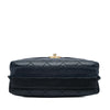 Secondhand Chanel CC Bicolor Quilted Calfskin Double Sided Flap