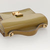 Secondhand Louis Vuitton Monceau Brown Patent Leather Bag