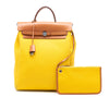 Hermès Toile Herbag A Dos Zip Retourne Backpack Secondhand