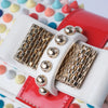 Secondhand Christian Louboutin “Sweet Charity” Spiked Mini Bag - '10s