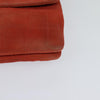 Secondhand Chanel Chocolate bar Red Suede Bag