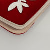 Secondhand Chanel Single flap Red Velvet Bag