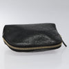 Secondhand Gucci Cosmetic pouch Black Leather Bag