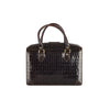 Secondhand Vintage Croc Embossed Leather Doctor Bag - '00s