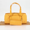 Secondhand Louis Vuitton Soufflot Yellow Leather Bag