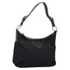 Secondhand Prada Tessuto Black Synthetic Bag