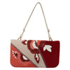 Secondhand Chanel Single flap Red Velvet Bag