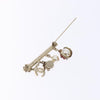 Secondhand Chanel Coco Mark Gold Metal Jewelry