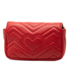 Secondhand Gucci Mini GG Marmont Matelasse Leather Flap Crossbody