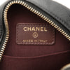 Chanel CC Quilted Caviar Round Clutch With Chain Secondhand