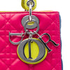 Dior Medium Tricolor Lambskin Cannage Lady Dior Secondhand