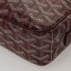 Secondhand Goyard Cap vert Burgundy Canvas Bag