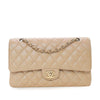 Secondhand Chanel Medium Classic Iridescent Caviar Double Flap