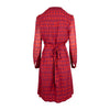 Secondhand Tory Burch Judi Printed Tie-Waist Dress - '10s