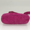 Secondhand Chanel Coco Mark Purple Suede Bag