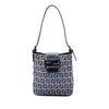 Fendi Zucchino Canvas Shoulder Bag Secondhand