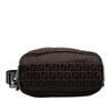 Secondhand Fendi Zucchino Canvas Shoulder Bag
