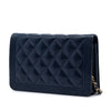Chanel Quilted Lambskin Boy Wallet On Chain Secondhand