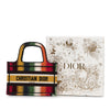 Dior Mini D Stripes Book Tote Secondhand